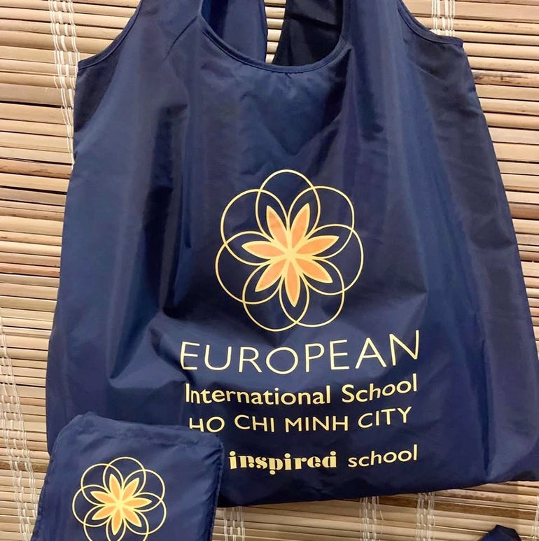 Foldable Parachute Fabric Shopping Bag