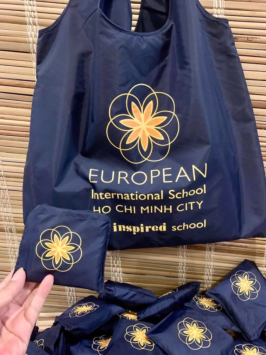 Foldable Parachute Fabric Shopping Bag