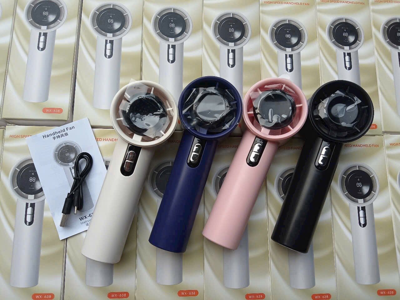 Quạt turbo tích điện cầm tay