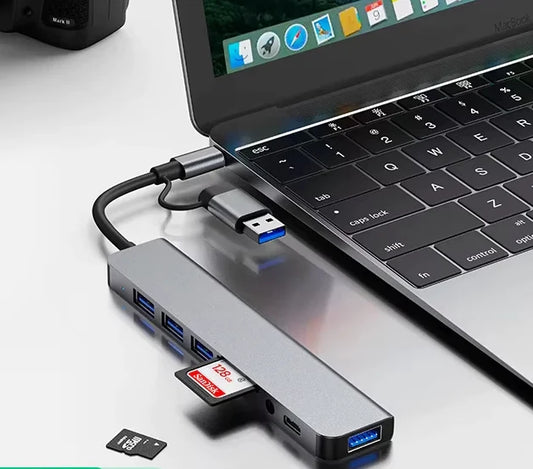 Cổng chuyển đổi Type C - Hub Type C 5 trong 1