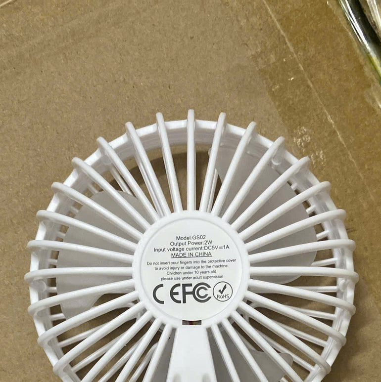 Mini handheld fan