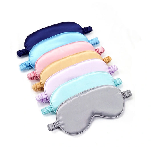 Bịt Mắt Ngủ Lụa - Mặt Nạ Che Mắt Ngủ In Logo Theo Yêu Cầu My Store