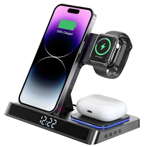 Đế Sạc Điện Thoại Không Dây 5 Trong 1 Donner