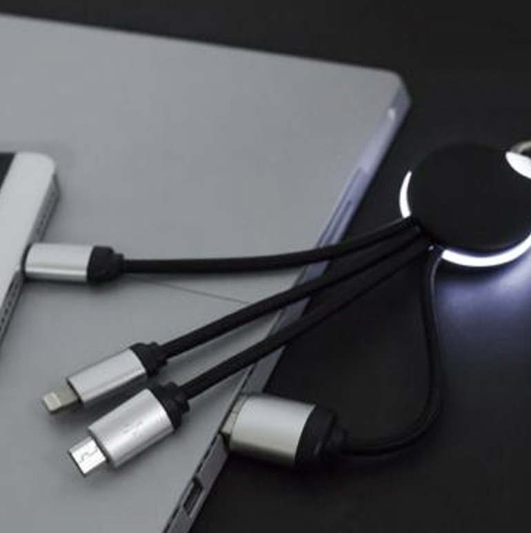 Cáp sạc điện thoại di động 3 trong 1