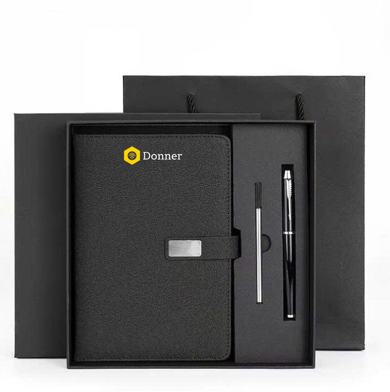 Set quà tặng sổ bút kèm hộp và túi