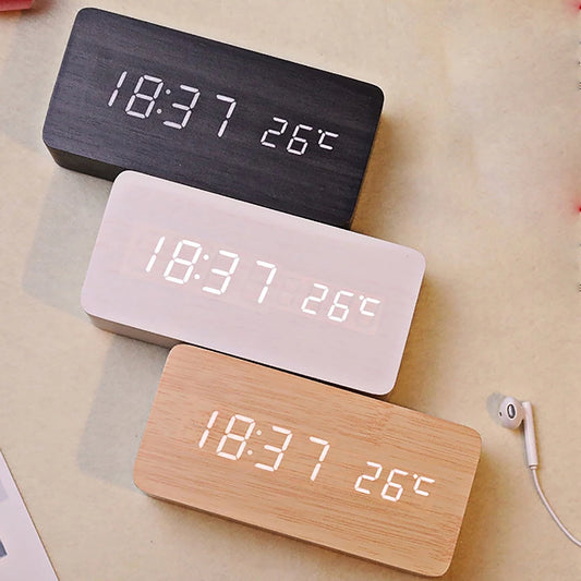Modern LED Digital Desk Clock