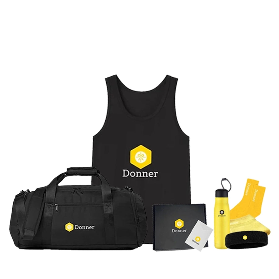 Set quà tặng thể thao "Fit and Active" - in logo theo yêu cầu | Donner
