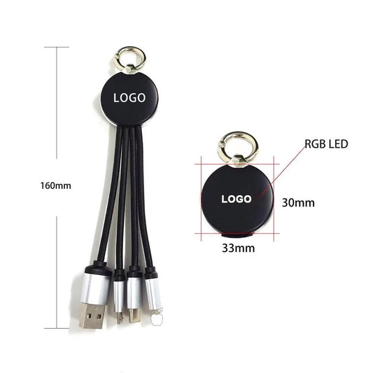 Cáp sạc điện thoại di động 3 trong 1